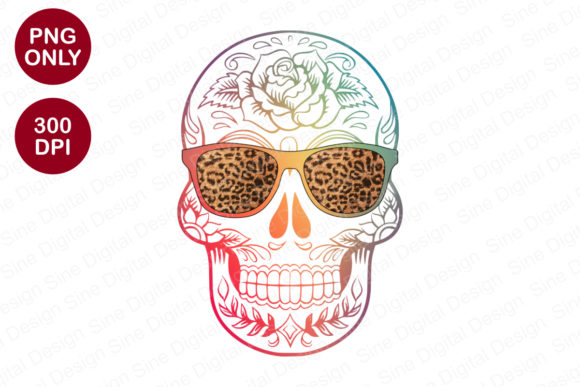 Download Skull Leopard Sublimation - Sublimation Collection