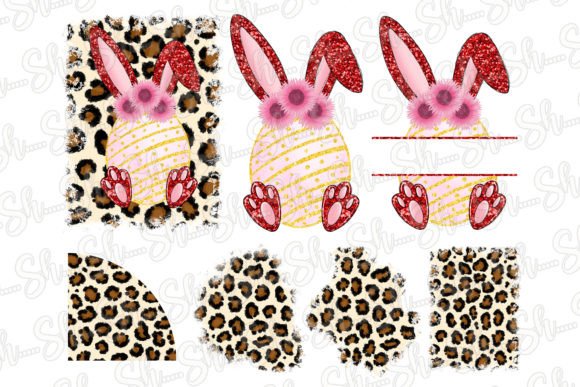 Download Happy Easter Egg Sublimation Leopard Png - Sublimation Collection
