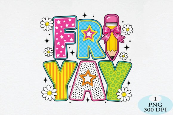 Download FRYAY Friday Teacher PNG - Friday Collection