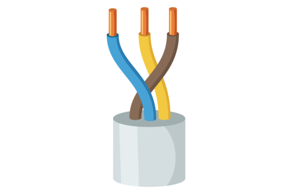 Download Copper Wire Cord. Power Connection. Elec - Connection Collection