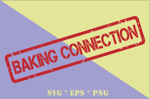 Download Baking Connection Rubber Stamp Vector - Connection Collection