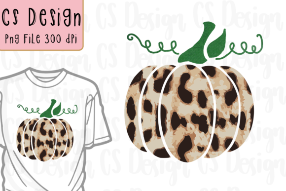 Download Pumpkin Sublimation Fall Leopard Png - Sublimation Collection